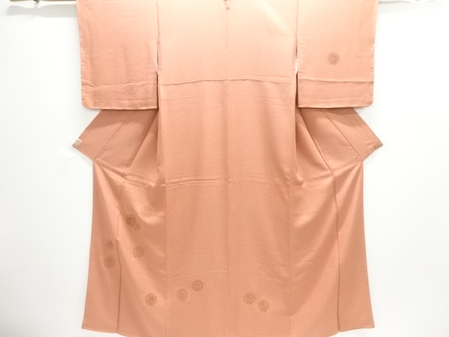 JAPANESE KIMONO / UNUSED TSUKESAGE IROMUJI / DRAWNWORK / FLOWER